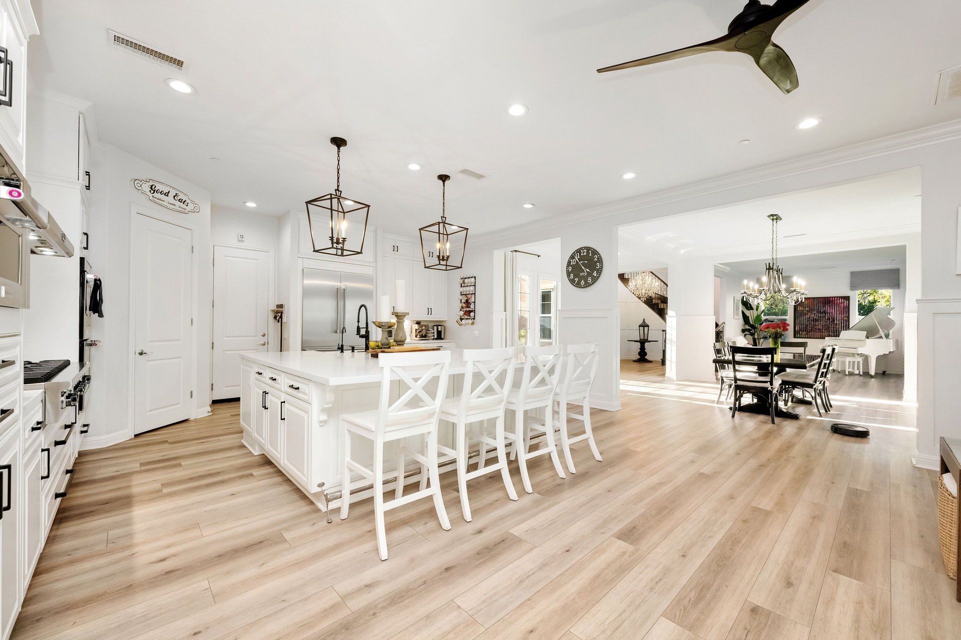 Interior renovation transformation