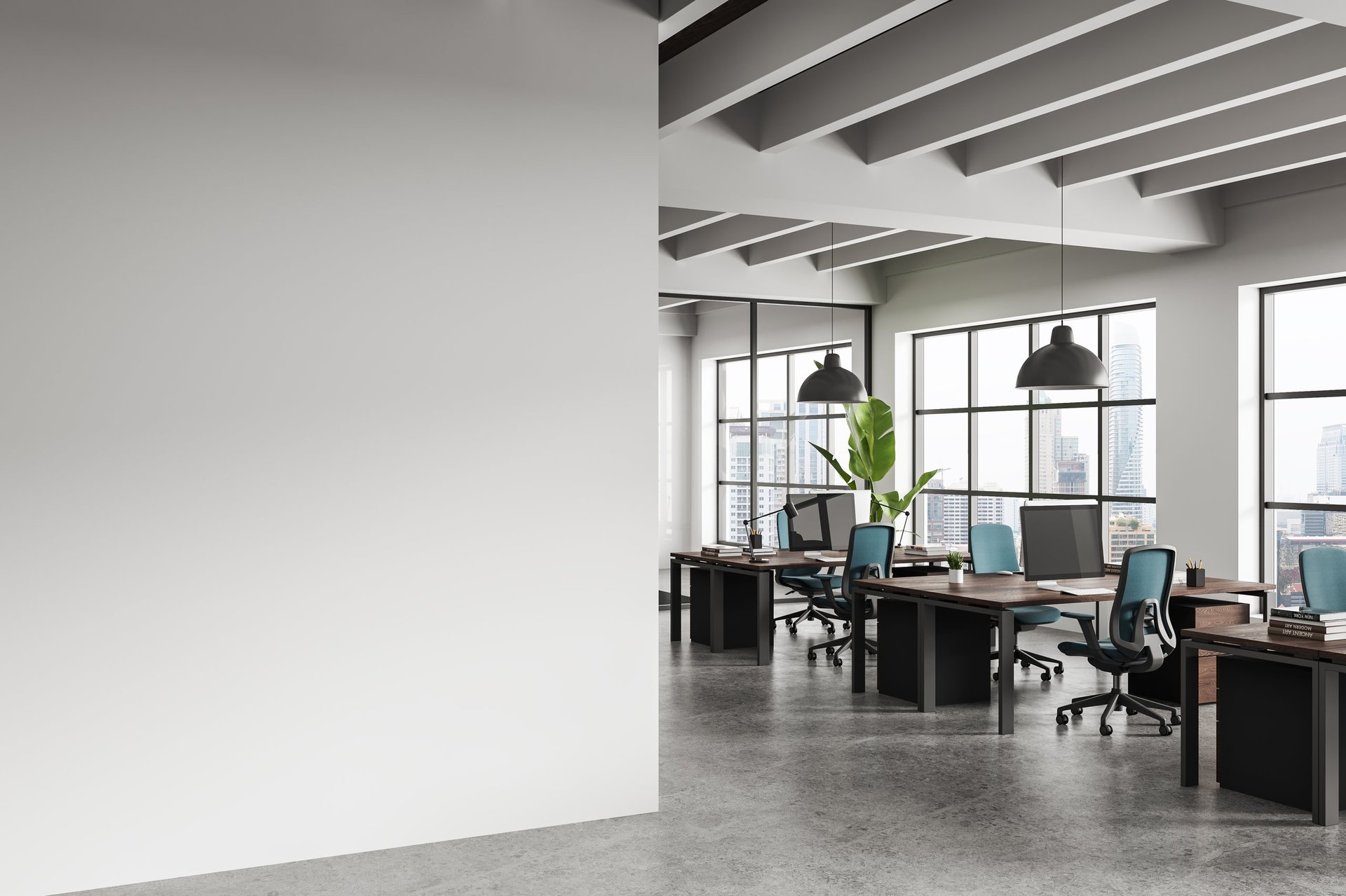 Contemporary office interior